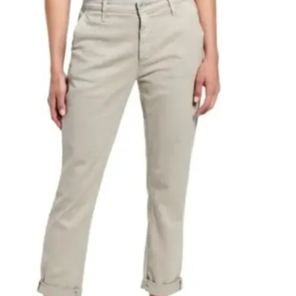AG Adriano Goldschmied Women Size 31 Caden Trouser Pant Beige Taupe Tailored NWT - Picture 1 of 16